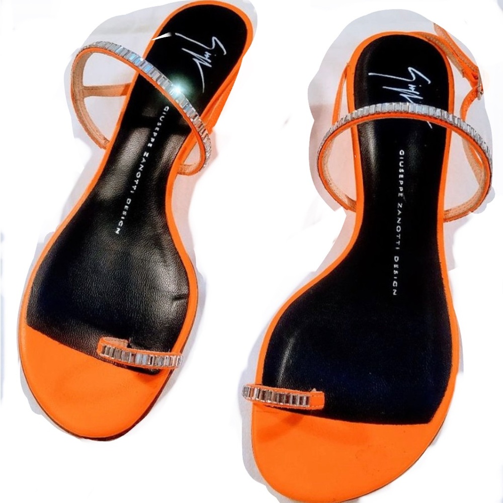 Giuseppe Zanotti Bright Orange Sandal